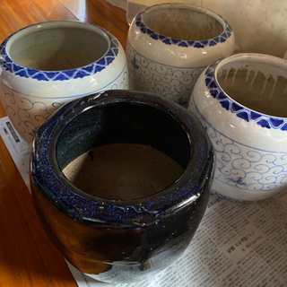 No.38 火鉢　バラ売りします。（白のみ）