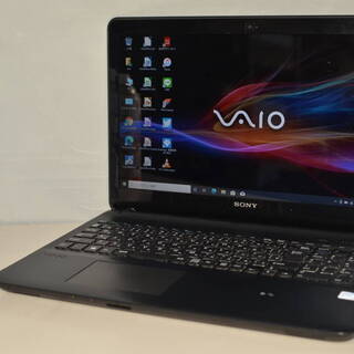 中古ノートパソコン Windows10+office 爆速SSD128GB SONY SVF152C1JN PENTIUM/メモリ4GB/DVDマルチ/USB3.0/HDMI/無線内蔵/便利なソフト多数