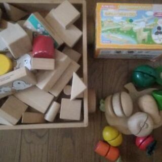 木のおもちゃセット