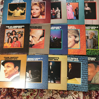 レトロなレコード100枚程の画像