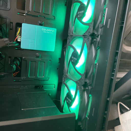 自作ゲーミングPC モニターセット　激安
