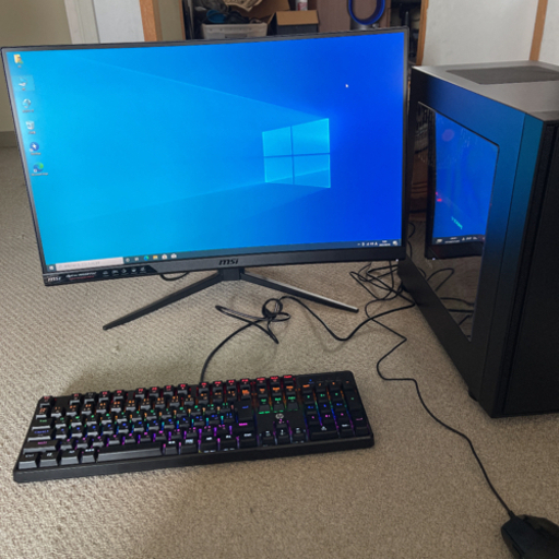 ゲーミングPC モニターセット激安