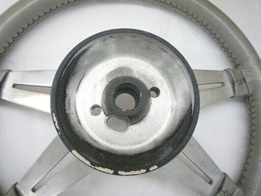 レカラ 36.5Φ グレー 9穴 ステアリング ステアリングボス ハンドル 札幌市手稲区