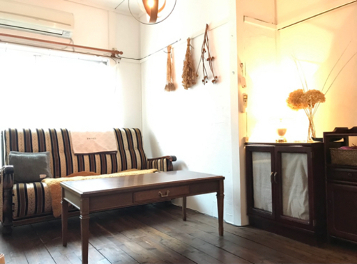 ソファ　(昭和のアンティーク、レトロ)