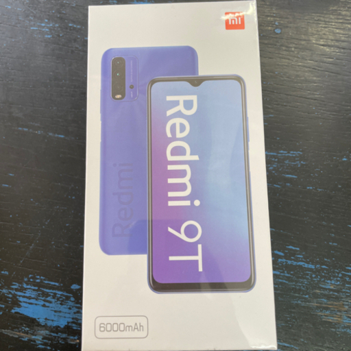 新品 SIMフリー Xiaomi Redmi 9T カーボングレー　国内版SIMフリー