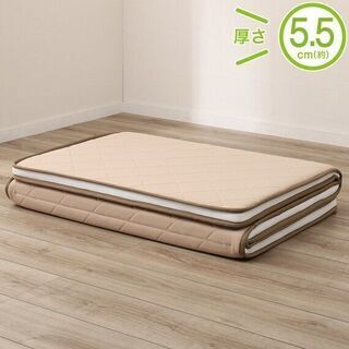ニトリ3つ折りコウシツマットレス　パーム３の画像