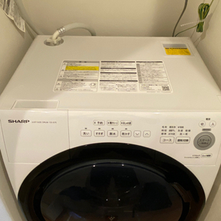 ドラム式洗濯乾燥機 - SHARP ES-S7E-WL -