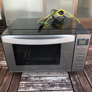 haierの電子レンジの画像