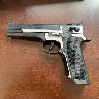 【中古良品】東京マルイ No.20 S&W PC356 10歳以上エアーHOPハンドガンの画像