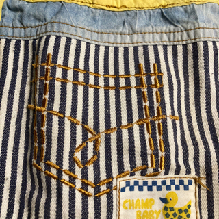 ☆デニム風☆よだれカバー♪♪の画像