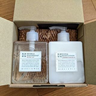 マークスアンドウェブ　ハンドソープ　ボディアンドハンドローション