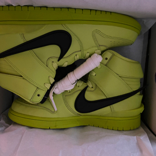 AMBUSH × NIKE DUNK HIGH "FLASH LIME" サイズ　26.5