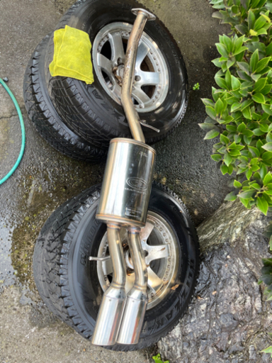 ガナドール プリウス DAA-NHW20 ZA-NHW20 マフラー PAE-028 GANADOR PASION