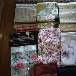 着物　帯　喪服　浴衣など25点以上全部まとめて３０００円　未使用が半数以上ありますの画像