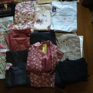 着物　帯　喪服　浴衣など25点以上全部まとめて３０００円　未使用が半数以上ありますの画像
