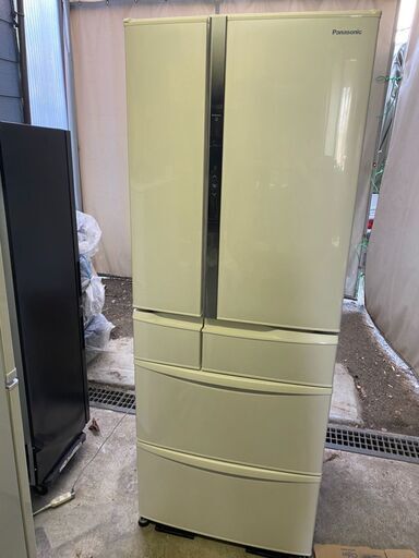 【お値下げいたしました】Panasonic ノンフロン冷凍冷蔵庫 NR-FVF504-W形 2019年製 501L 6ドア 美品 売ります。直接引き取り歓迎！