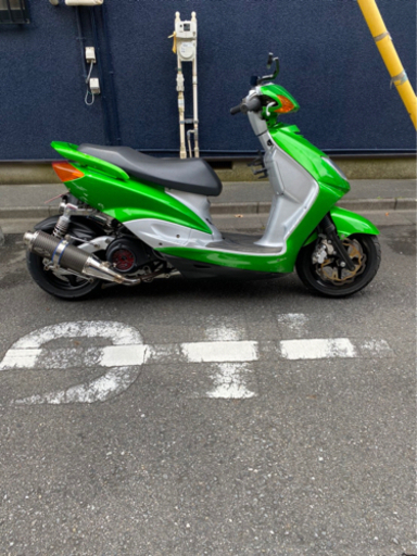 シグナス125 オールペン済み　自賠責7月乗って帰れます。足立区