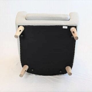 一人掛けソファ　ニトリ　グレー　179Cの画像