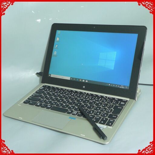 超高速SSD タブレット 中古超美品 フルHD 11.6型ワイド NEC PC-VK12CSZEK 第5世代CoreM 4GB 無線 Bluetooth カメラ Windows10 Office