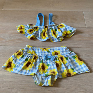 120 水着セット　女の子の画像