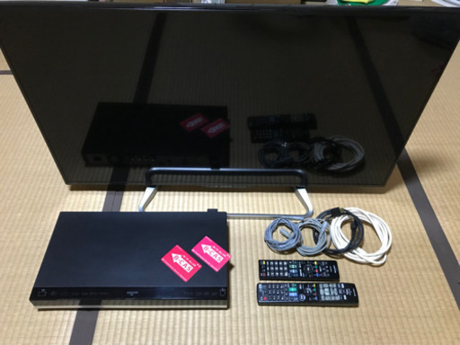 SHARP テレビ　ブルーレイディスクレコーダーセット