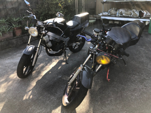 NS-1 2台セット 実働＋部品取り 改装多数 50cc