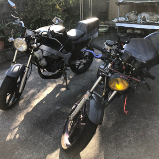 NS-1 2台セット 実働＋部品取り 改装多数 50cc