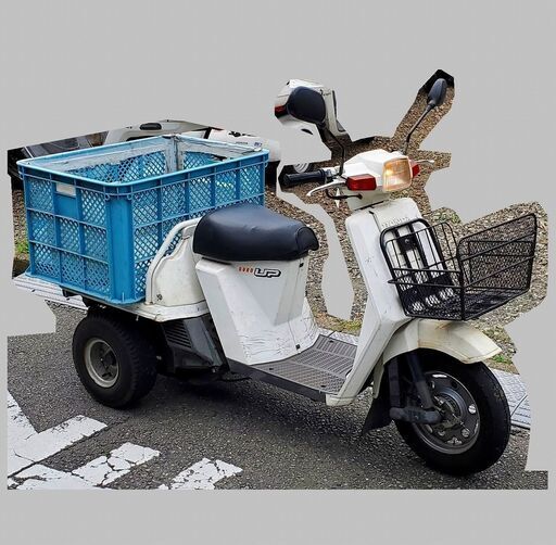 ★ミニカー改造済☆値引で60000円★確認走行済★ミニカー登録可★ジャイロアップ TA01★納車整備可★お届け可★登録代行可★全国発送可能★50cc 原付　宅配達出前　スクーター バイク Uber　ウーバー