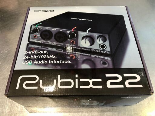 中古美品　Roland　Rubix22　USBオーディオ・インターフェース