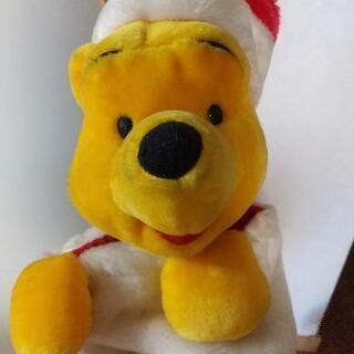 プーさんクリスマス靴下の画像