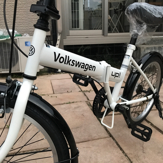 折りたたみ自転車　新車　値下げしましたの画像