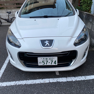 激安！プジョー308 スポーティアム　車検付き！　中古車