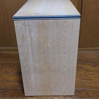 昭和レトロ収納　３段抽斗の画像