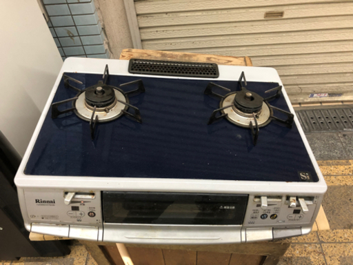 ガラストップ　ガスコンロ　都市ガス