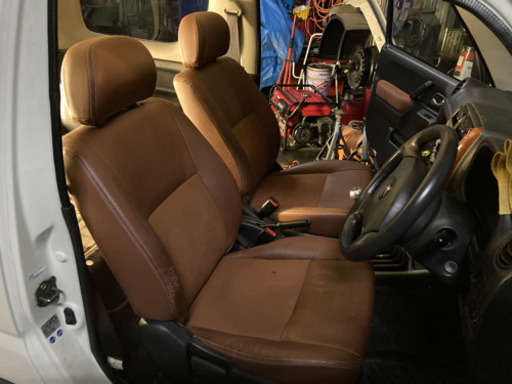 値下げ致します‼️ジムニー　内装シート　JB23  6型　茶色シート一式　ヒーター付き