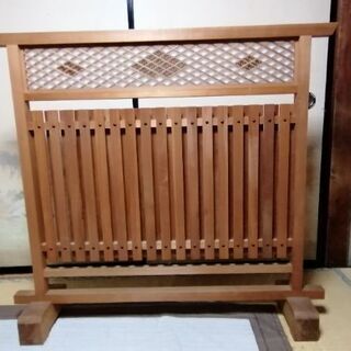 衝立て　和風