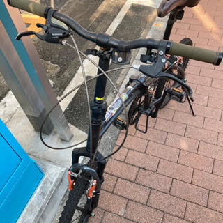 折り畳み自転車　4000円の画像