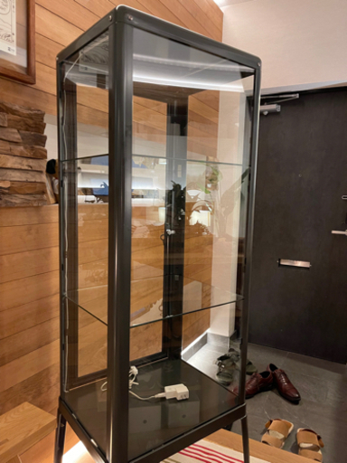 【美品】照明付きショーケース/ディスプレイラック