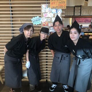 笑を提供するお寿司屋さんで働きませんか？の画像