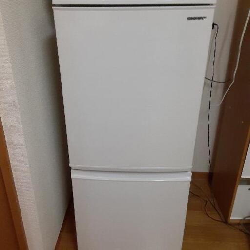 【冷蔵庫】137L シャープ2019年製　つけかえどっちもドア