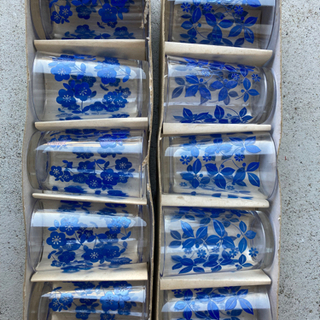 昭和レトロなグラス　大量の画像