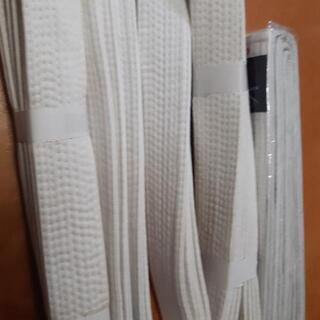 新品　空手帯　白4本