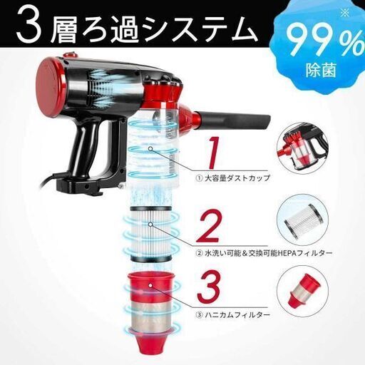状態良し!! 軽い \u0026 強力掃除機