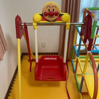 アンパンマン　ジャングルジム　滑り台の画像