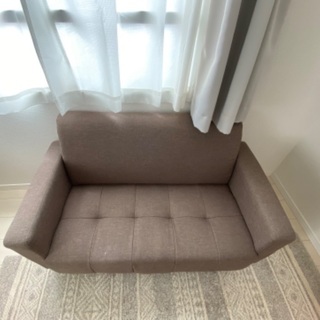 【使用1年未満】コンパクトソファ　脚取り外し可の画像