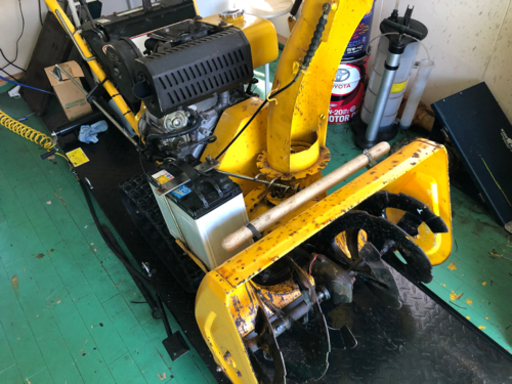 値下げしました！除雪機　フジイ FSR650DK  ディーゼル