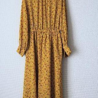 ロングワンピース 花柄の画像