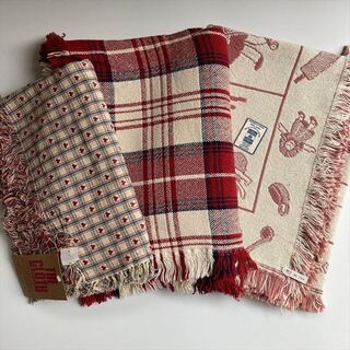 カントリーファブリック3点セット★アメリカンカントリー・アフガン...