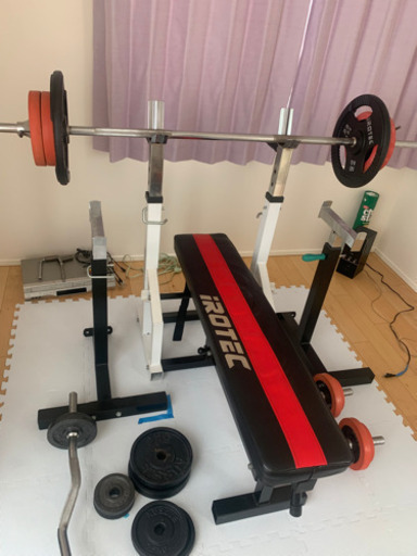 IROTECベンチプレス