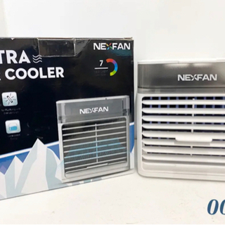 美品 NEXFAN コンパクト冷風機 卓上 ミニクーラー 冷風扇...